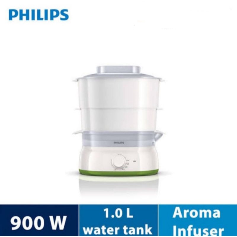 PHILIPS FOOD STEAMER HD9104 - HD 9104 GARANSI RESMI PHILIPS