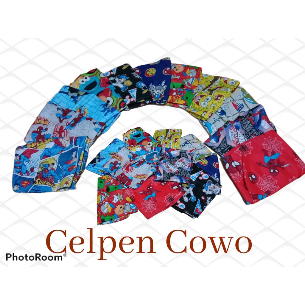 PROMO !!! CELANA PENDEK ANAK KARAKTER 1 - 15 TAHUN CELPEN KARAKTER BOXER HARIAN BEST SELLER !!!