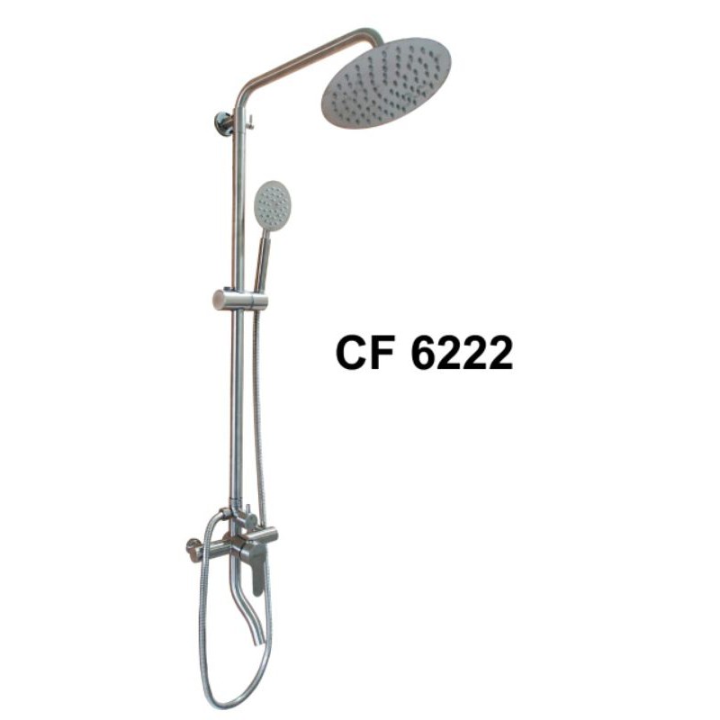 Shower set column panas dingin stainless / shower set panas dingin