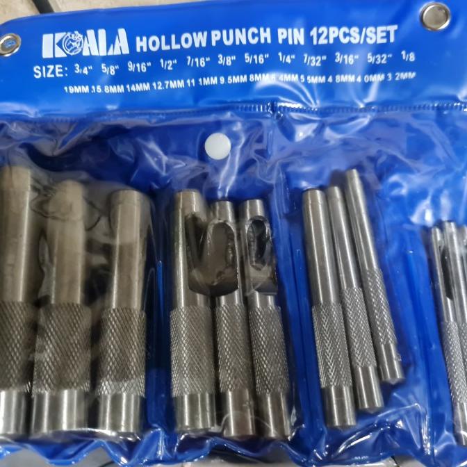 Hollow Punch Set 12 Pcs