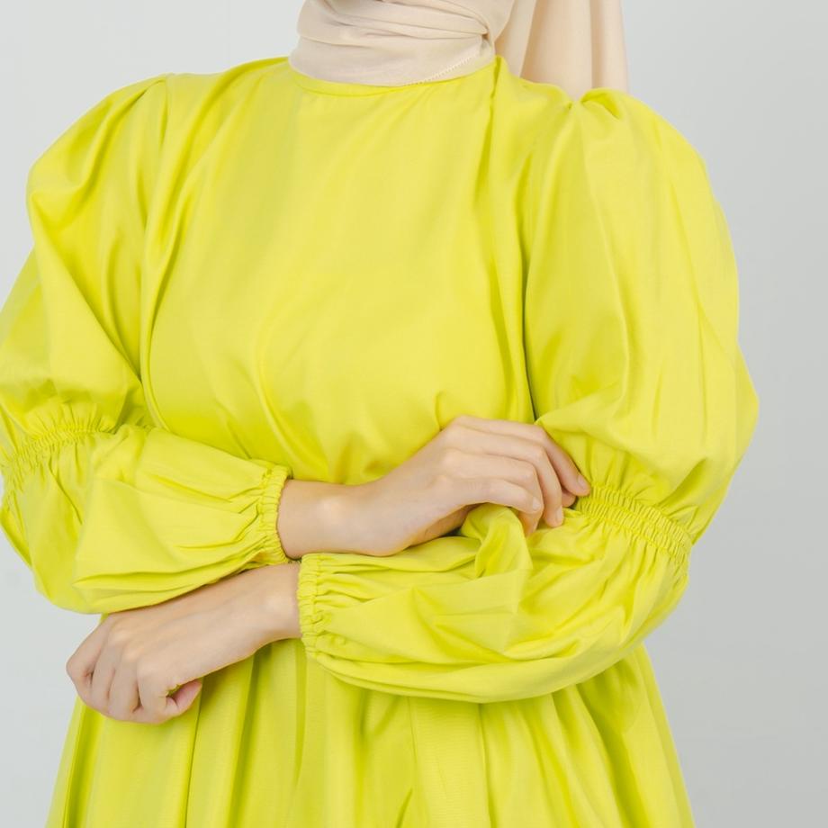 Murah Meriah HijabChic Frita Lime Green Top