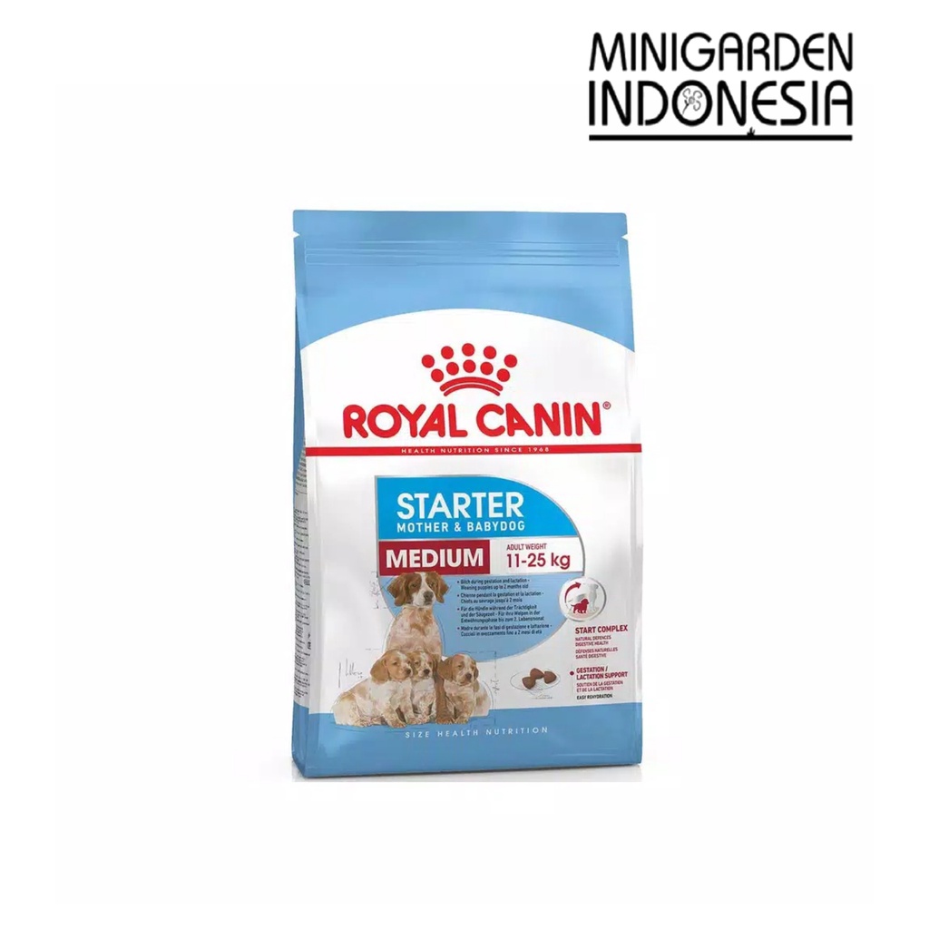 ROYAL CANIN MEDIUM STARTER MOTHER &amp; BABY DOG 4KG dryfood dogfood makanan anjing royalcanin 4 KG