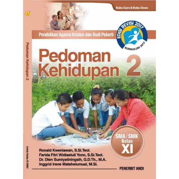 Pedoman Kehidupan 2 Pendidikan Agama Kristen Dan Budi Pekerti Sma Smk Kelas Xi Edisi Revisi 2017 Shopee Indonesia