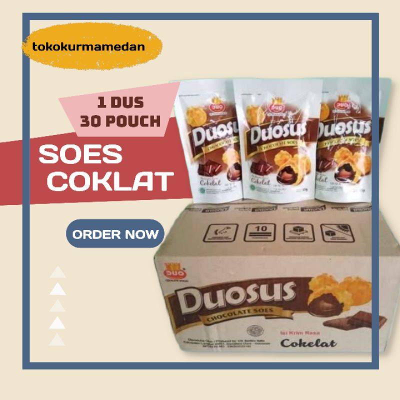 Duosus Duo Sus Pouch isi 30 | Kue Duo Soes Kering