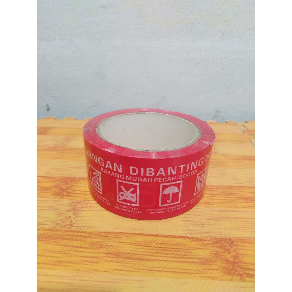 

Lakban Fragile Merah 48mm x 50m