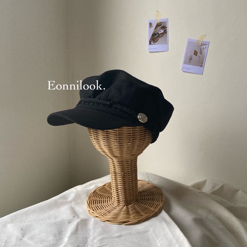 baret oktagonal pelukis korea beret hat apollo