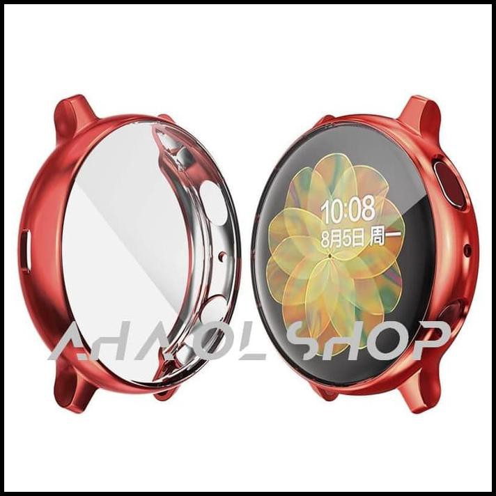 Soft Case Full Cover Samsung Galaxy Watch Active 2 40Mm 44Mm Active2 - Hitam, 44Mm Exclusive