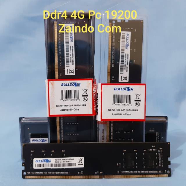 MEMORY PC DDR4 4G BULLDOZER PC19200/PC21300, LONGDIM DDR4 4G PC 19200/PC 21300 MEMORY KOMPUTER DDR4 4G