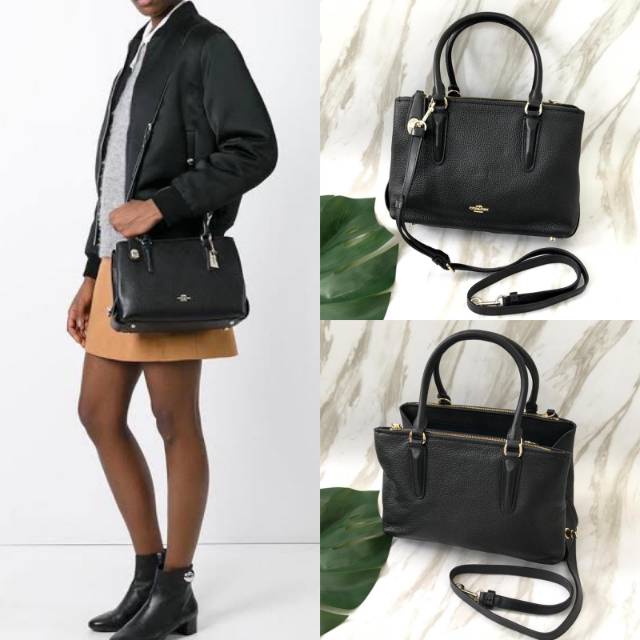 Coach Brooklyn carryall 28 tas selempang crossbody original authentic asli