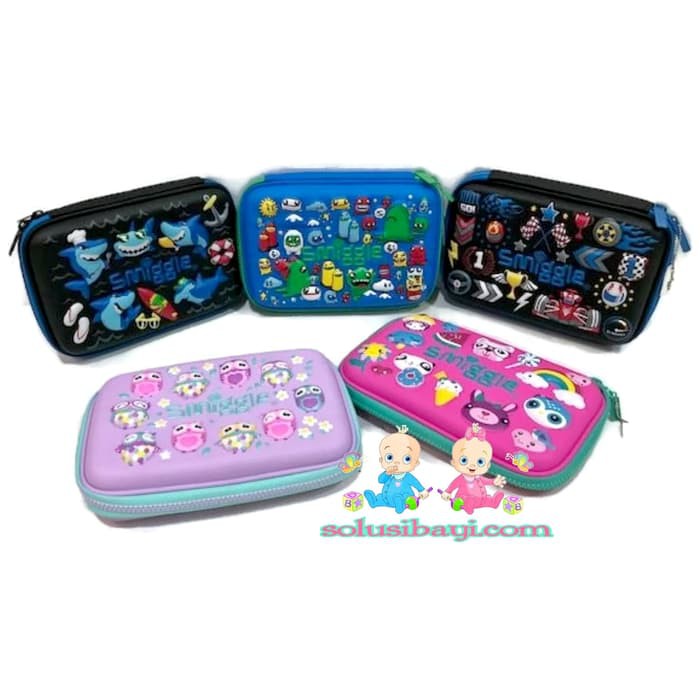 

Pencil Case Tempat Pensil Smiggle PROMO - Ungu