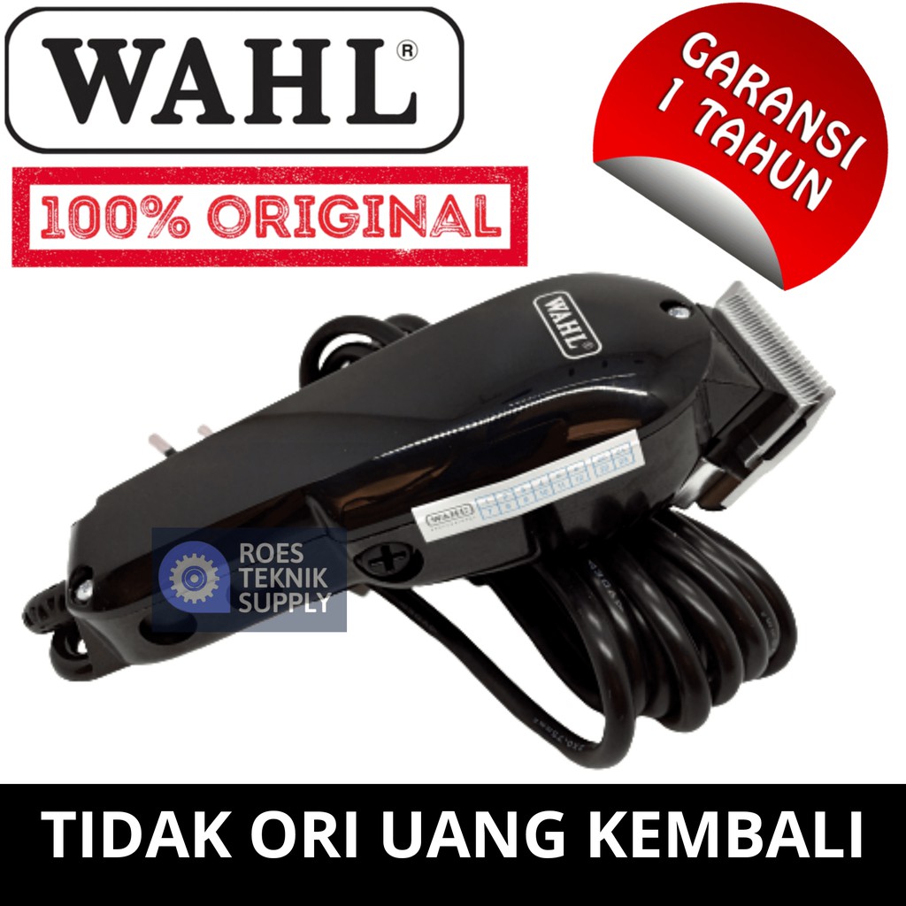 WAHL Super Taper Black 8466 Mesin ORIGINAL Clipper Alat Cukur Rambut