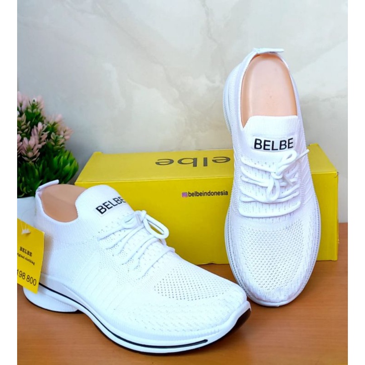Belbe Sepatu Tali Putih