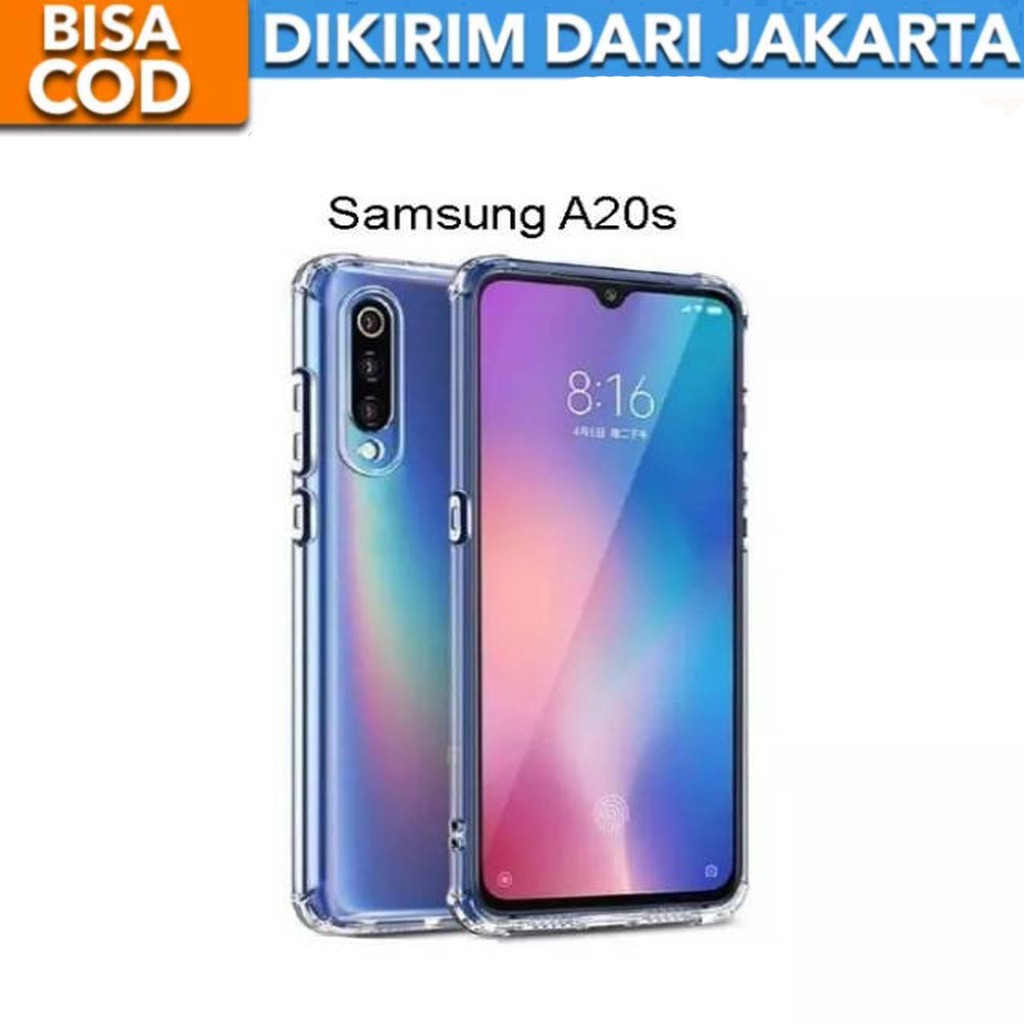 Casing Samsung Galaxy A20S Anti crack SoftCase