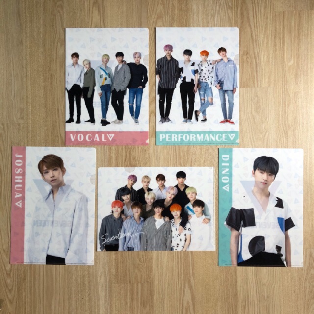 SEVENTEEN × HMV KUJI JAPAN (LOTTERY) OFFICIAL CLEARFILE PERFORMANCE JOSHUA DINO