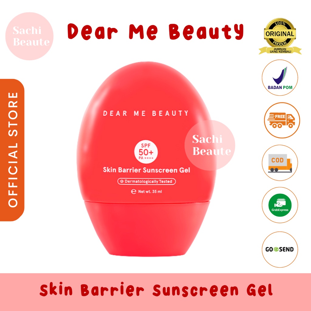 Dear Me Beauty Skin Barrier Series DMB New Product Face Gel Cleanser Toner Essence Serum Body Wash Body Serum Sunscreen Gel SPF 50+ PA ++++