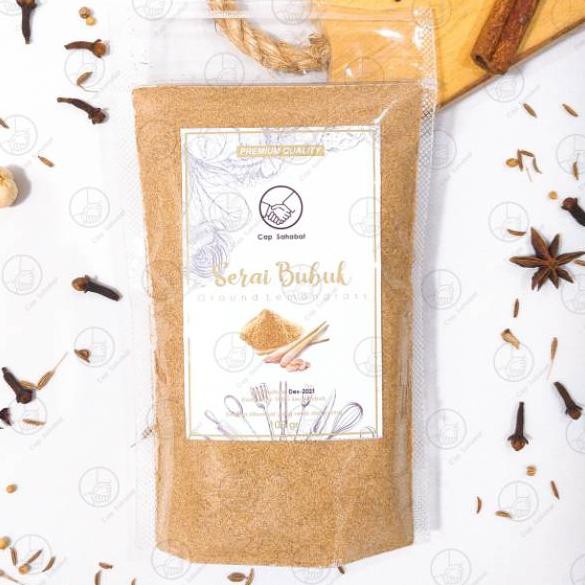 

KEJ 100gr Sereh Bubuk / Serai Bubuk / Murni / Ground Lemongrass / Rempah / JSR 100% PREMIUM QUALITY