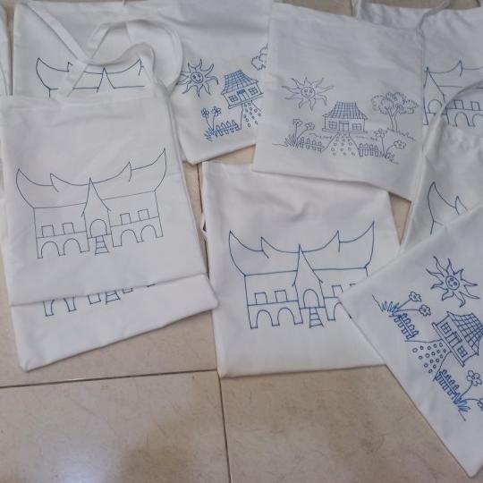 

Tas kanvas lukis, paket mewarnai - Request lain, Tas Kanvas