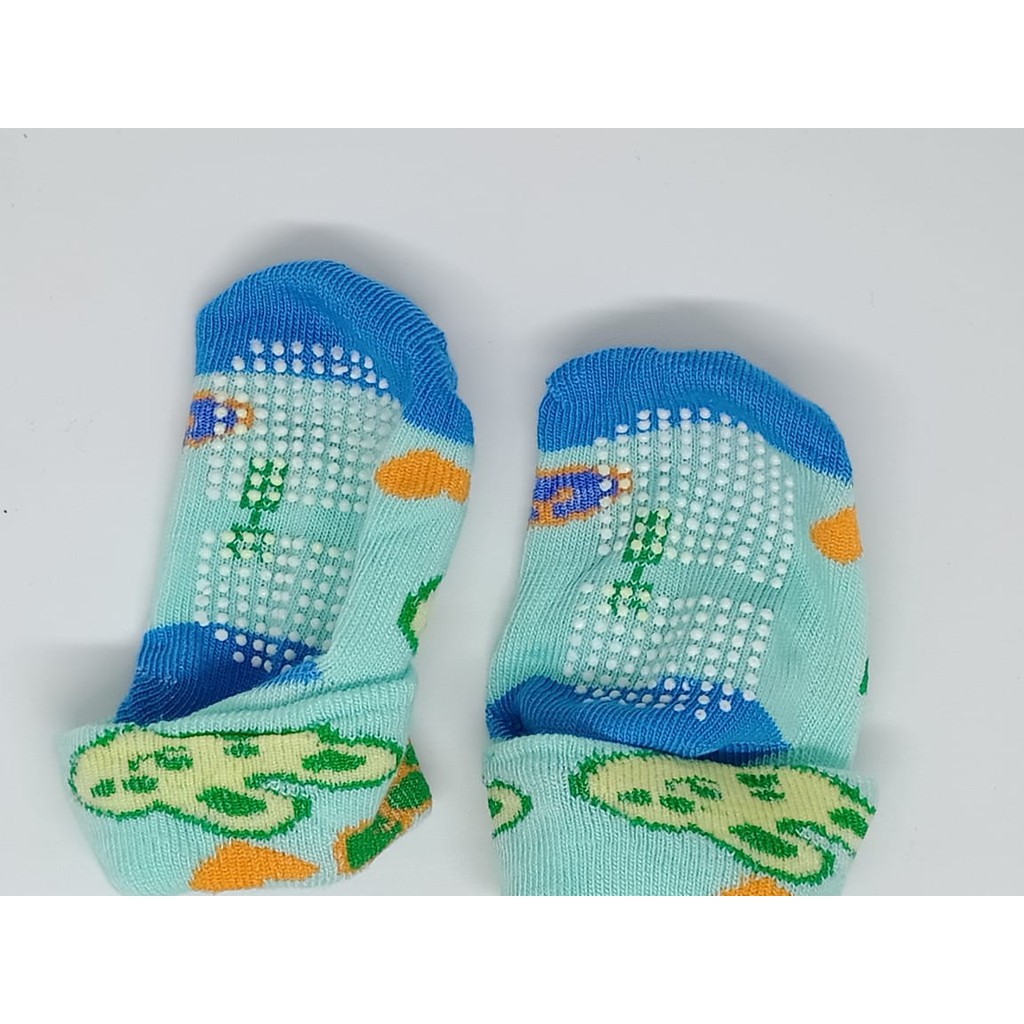 [ HARGA 3 PASANG] Kaos Kaki Bayi Anti Selip Motif Kartun Lucu untuk Anak Balita