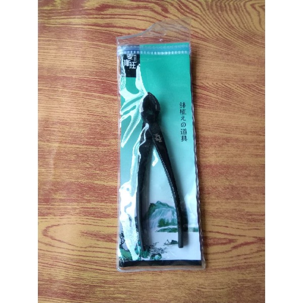 catok bonsai miring 16,5 cm brand maxwan alat bonsai catok miring