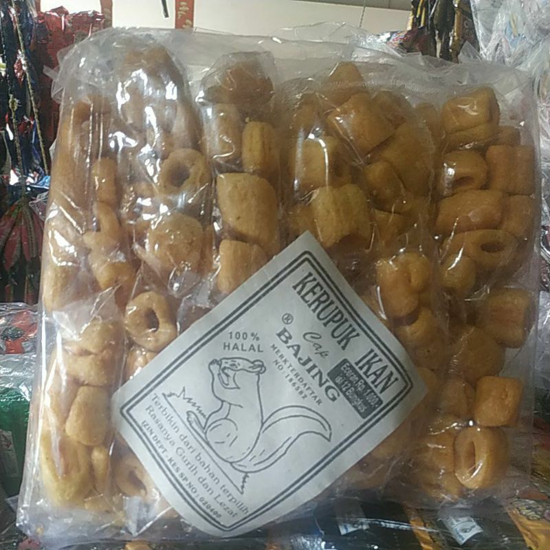 

krupuk bolong cap bajing 12 pcs