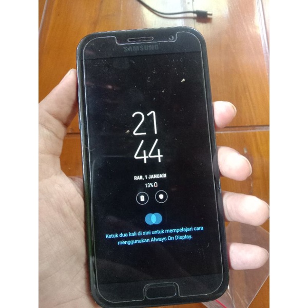 LCD Samsung A5 2017 copotan original.