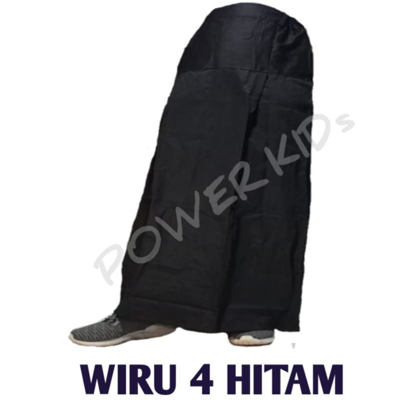 Seragam rok sd smp sma wiru 4 hitam