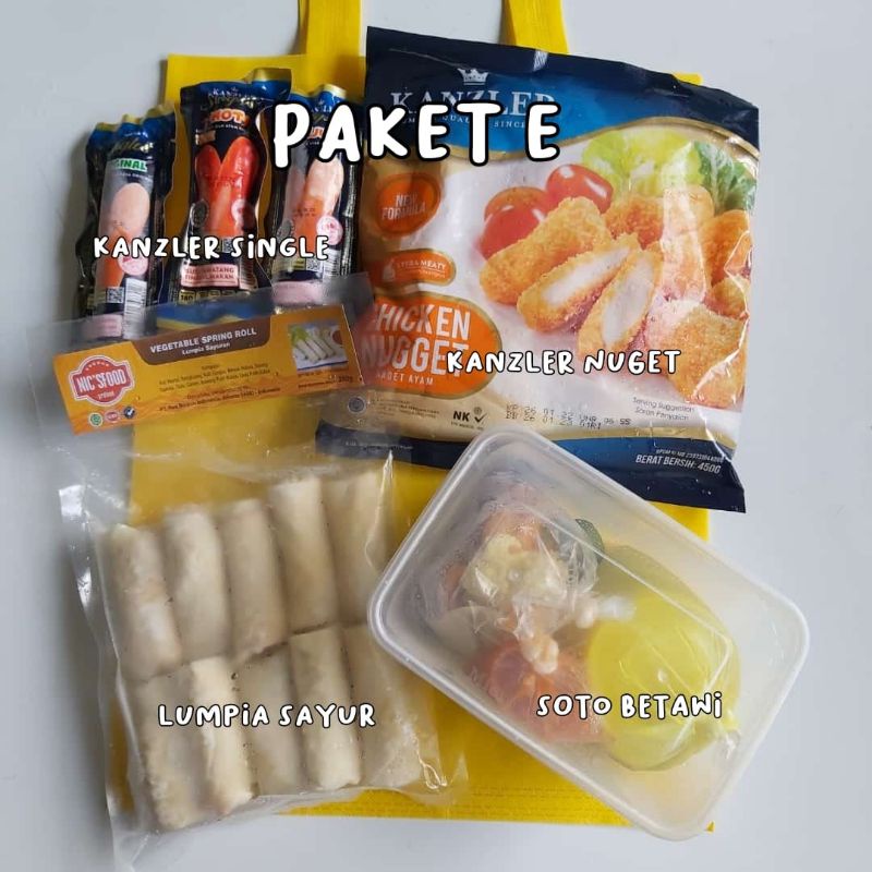 

Paket E Makanan Beku