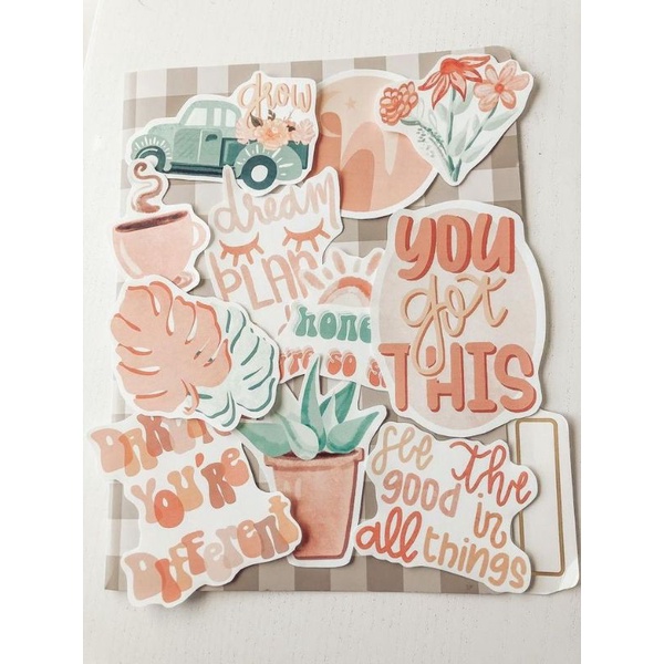 

stiker aesthetic\{ min 15 pics }stiker murmer random lucu imut gemes murah meriah