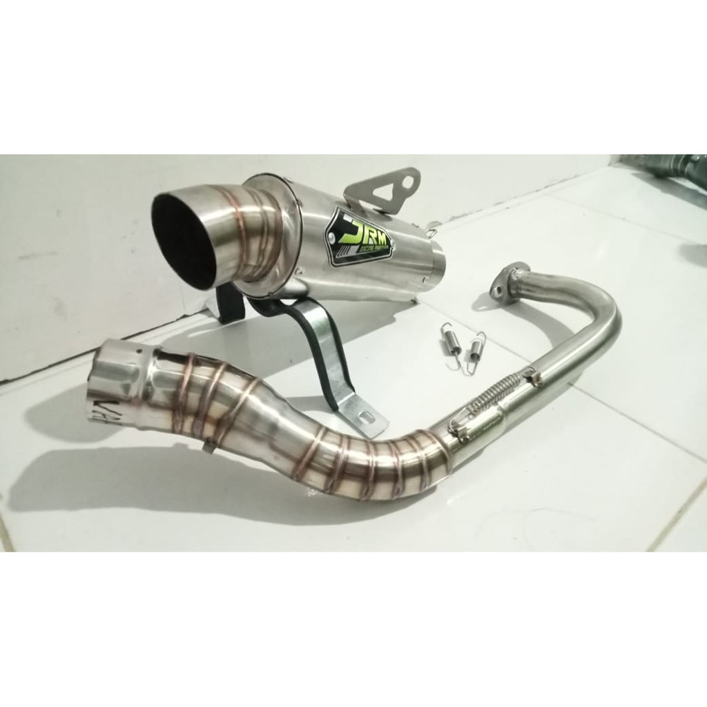 knalpot racing jrm allmotor vixion satria fu mxking byson cbr150 cb150