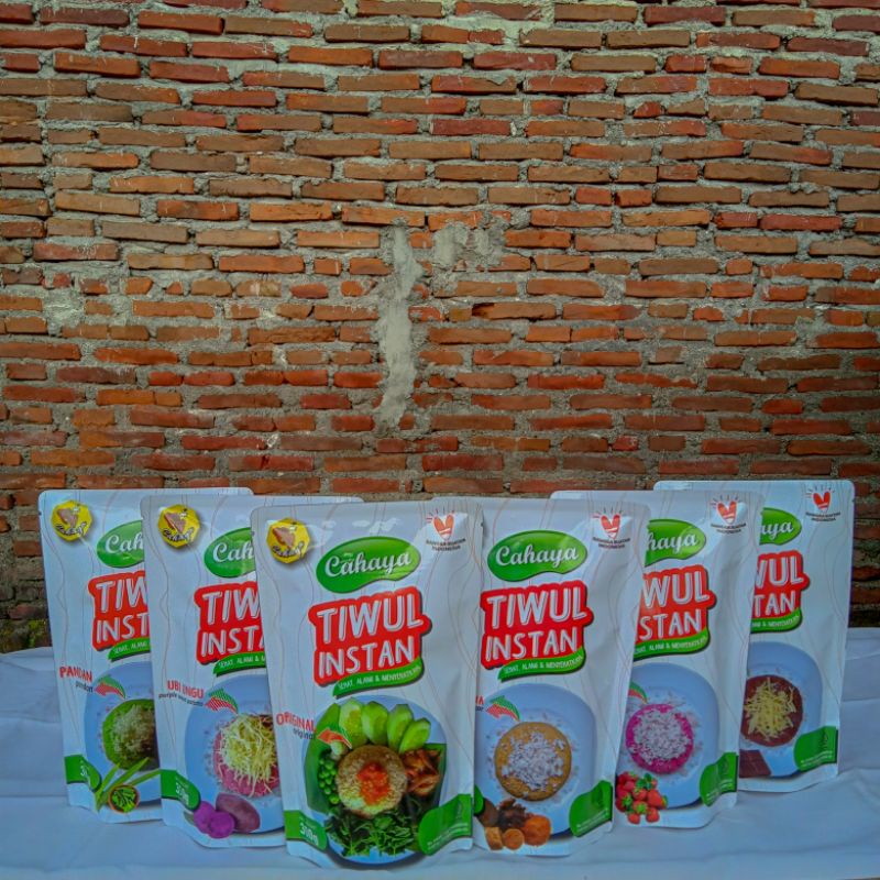 

Tiwul instan cahaya/cahaya/tiwul instan/makanan/350 gram