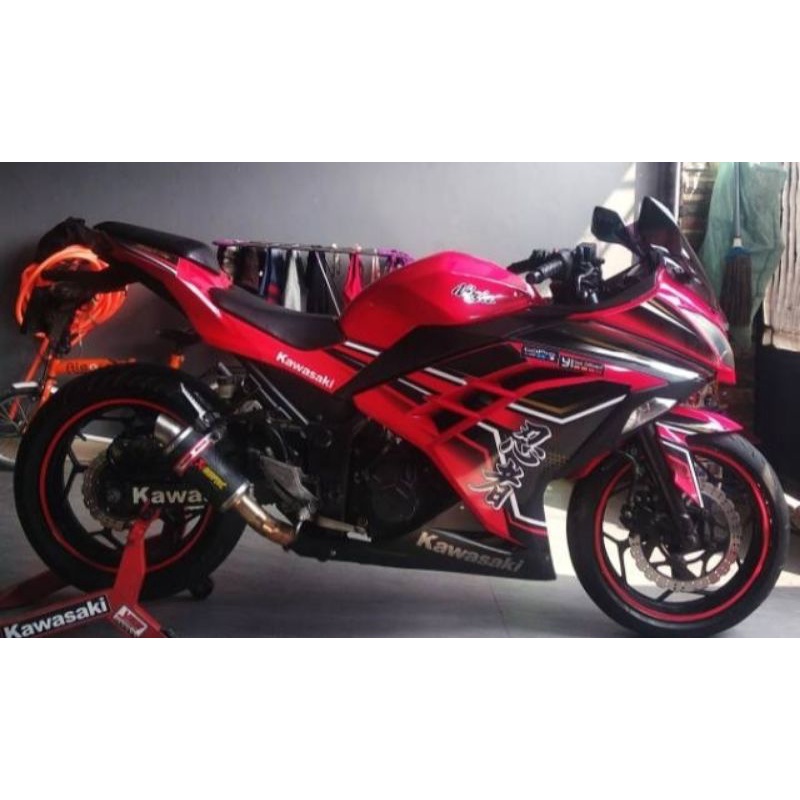 STRIPING NINJA 250 FI ABS-SE 2013/2014 / stiker ninja 250 fi KAWASAKI NINJA FI 250