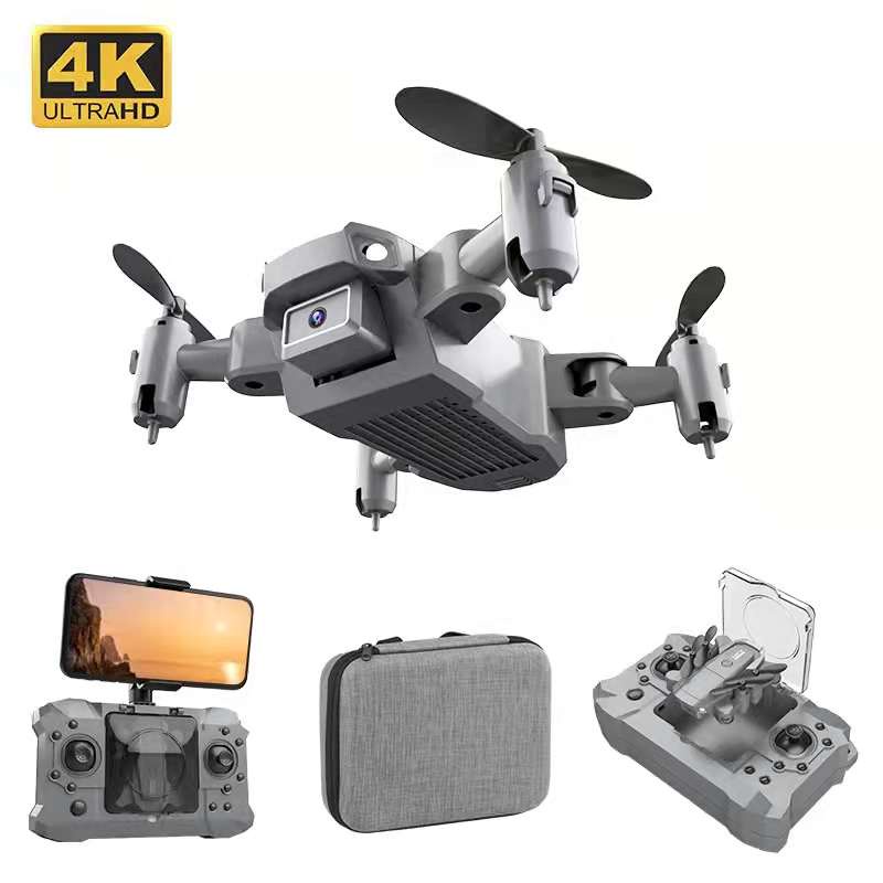 Drone Lipat Mini KY905 4K HD Camera APP Remote Control 360 Rotasi Lensa Optical Flow