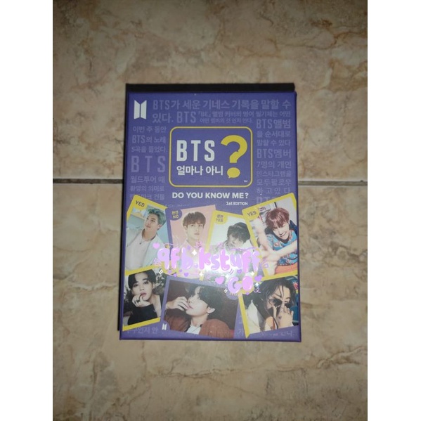 [READY STOCK] BTS - DO YOU KNOW ME OFFICIAL