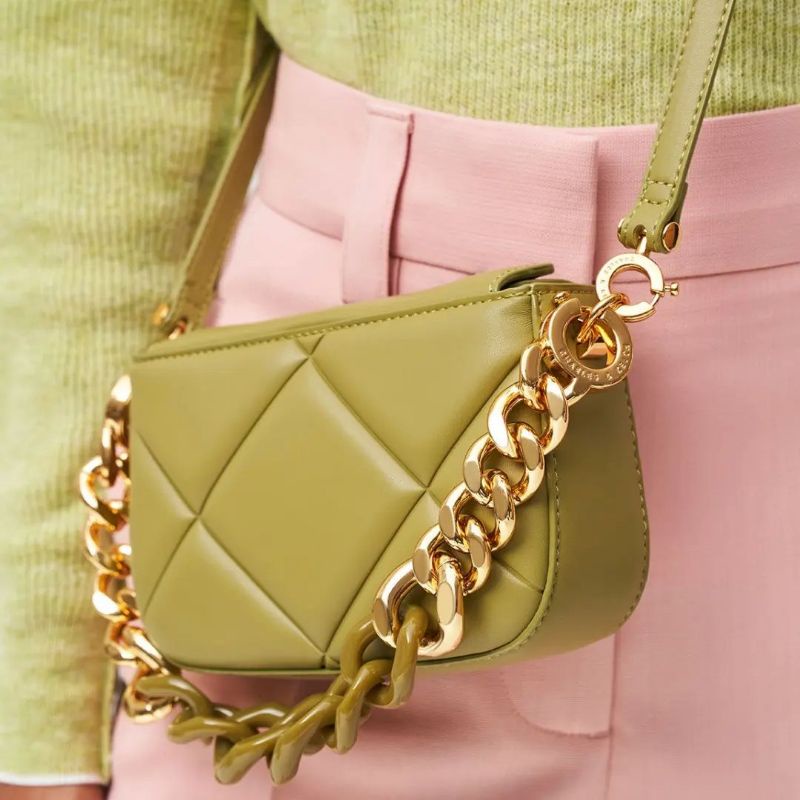 12.12 SALE  | CK Mini Danika Chunky Chain Padded Bag