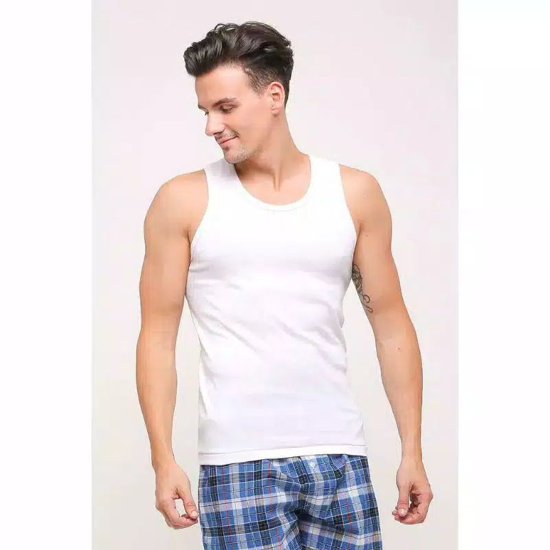 GTMAN Tanktop Singlet KATUN GTT-01 POLOS Original