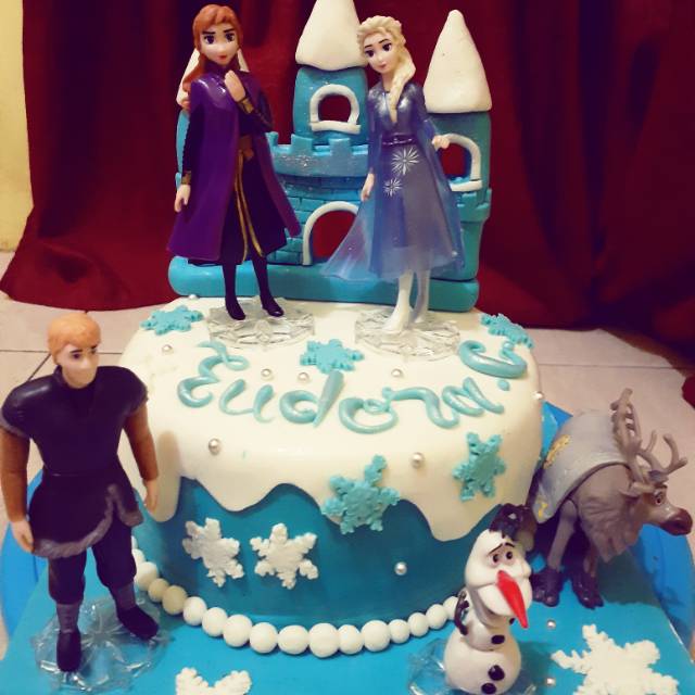 

Kue ulang tahun frozen