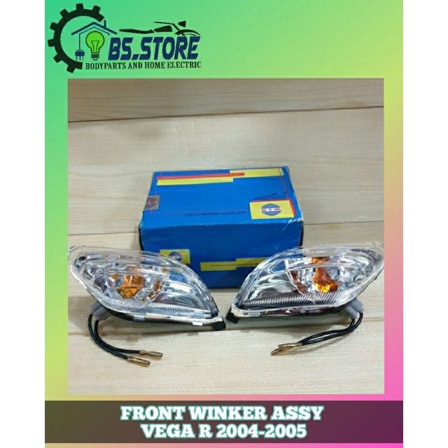 LAMPU SEN SEIN DEPAN VEGA R LAMA 2004 2005 | RITTING DEPAN VEGA R LAMA/ FIZ R 2004 2005| FRONT WINKER ASSY VEGA R 2004 2005 | MERK WIN