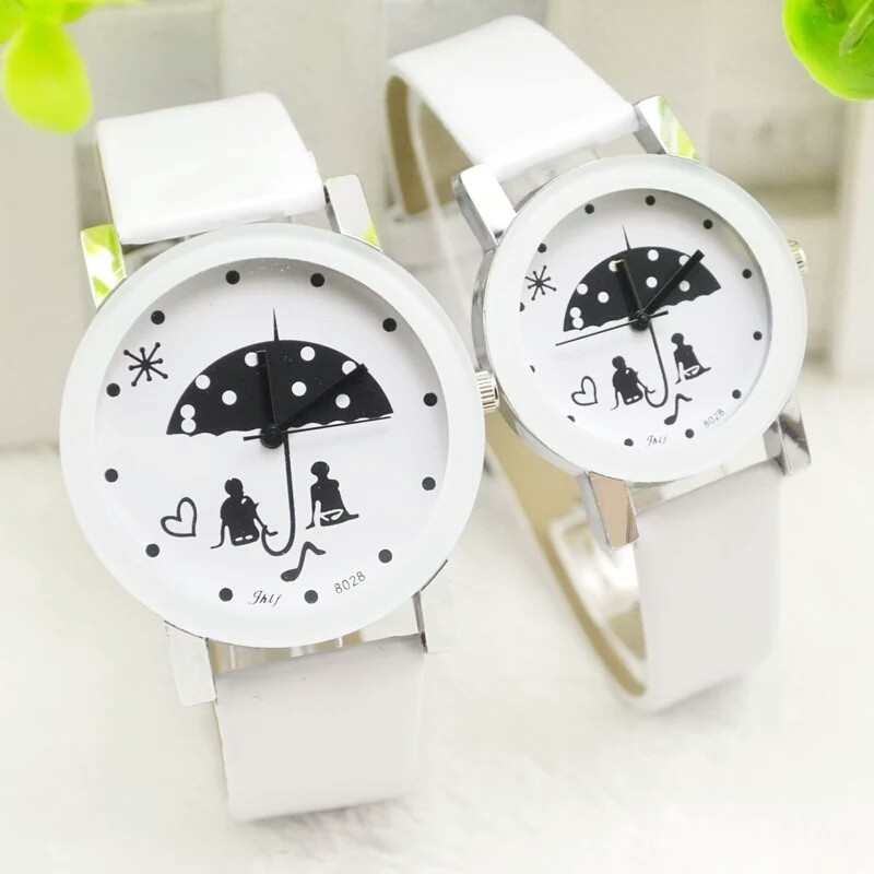 JB058 WHITE # JAM PASANGAN # JAM COUPLE # JAM BATAM #JAM SET # JAM BRANDED # JAM MURAH #