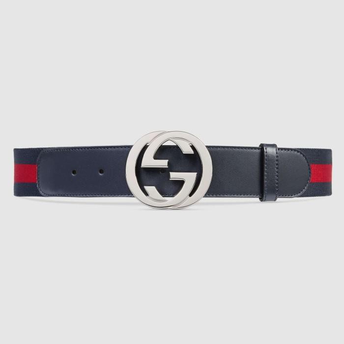 accecoris ] Gucci GG Belt Stripes \