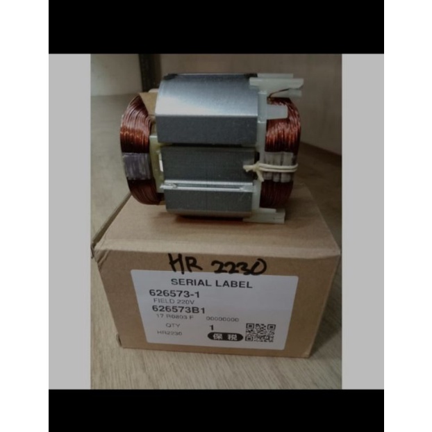 Stator / Field Mesin Bor Rotary Hammer Makita HR 2230 Rumah Angker HR2230 Asli Ori