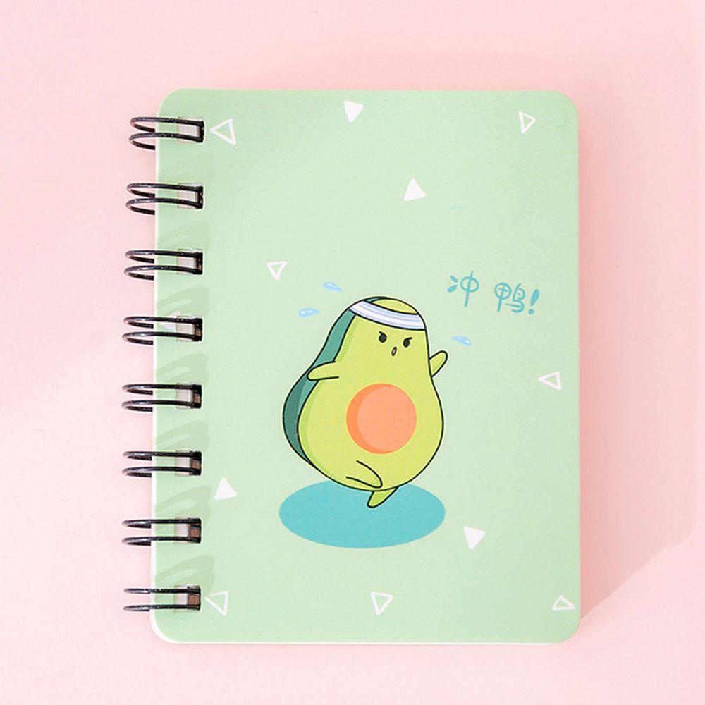 Lanfy Coil Notepad Hadiah Buku Latihan Anak Sekolah Kantor Supply A7 Bantalan Tulisan Stationery Diary Book