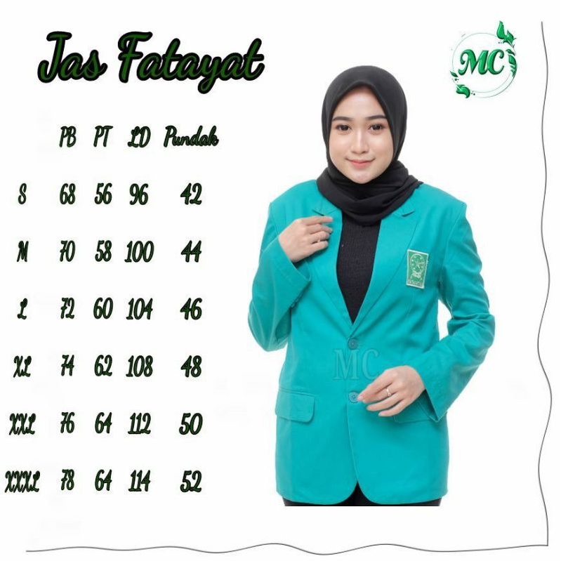 JAS ALMAMATER, IPPNU, SERAGAM NU