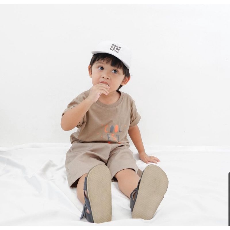Setelan lucu Bayi Laki Laki Tees Premium, Setelan Anak 6 bulan-4Tahun