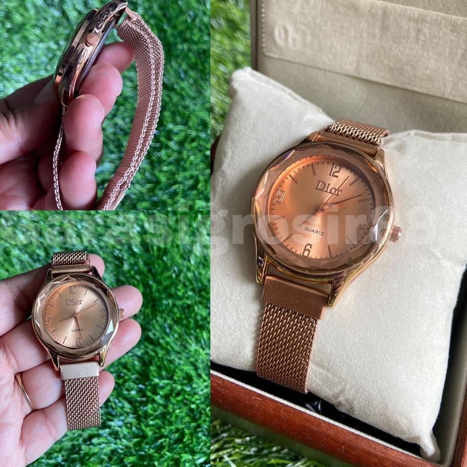 HARGA TERMURAAH.. JAM TANGAN WANITA / JAM TANGAN RANTAI MAGNET / JAM ANGSA MAGNET / ARLOJI ANALOG ME