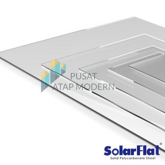 Koleksi Terbaru.. SolarFlat Polycarbonate 1.2mm Solid - JNE TRUCKING