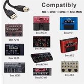 Data Cable For BOSS GT-1 GT-1B GT-10 GT-100 GT-1000 Multi effect Pedal