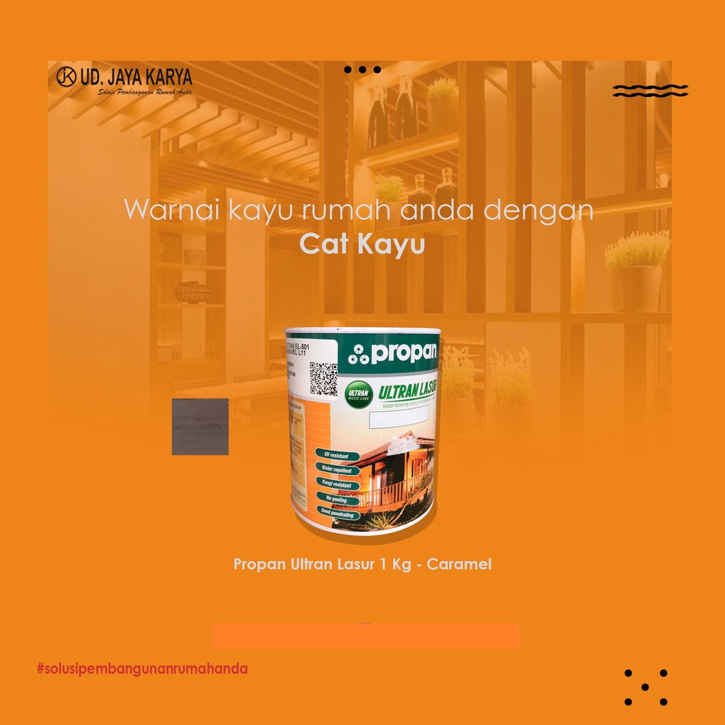 Cat Kayu Propan Ultran Lasur 1 Liter