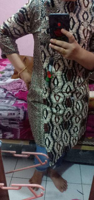 Tunik Batik Rosma (geser Untuk Warna Lain)