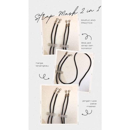 Kaitan masker/Strap masker/ kalung masker