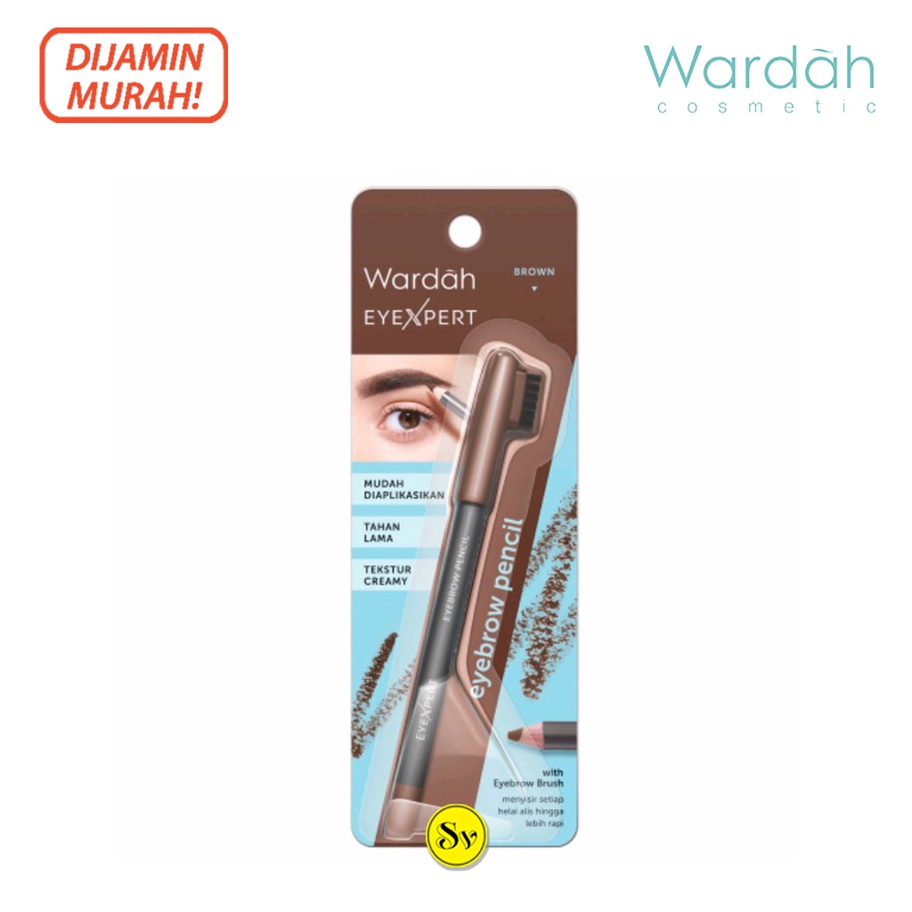 Jual Wardah Eyexpert Eyebrow Pencil Pensil Alis Wardah Eye Brow